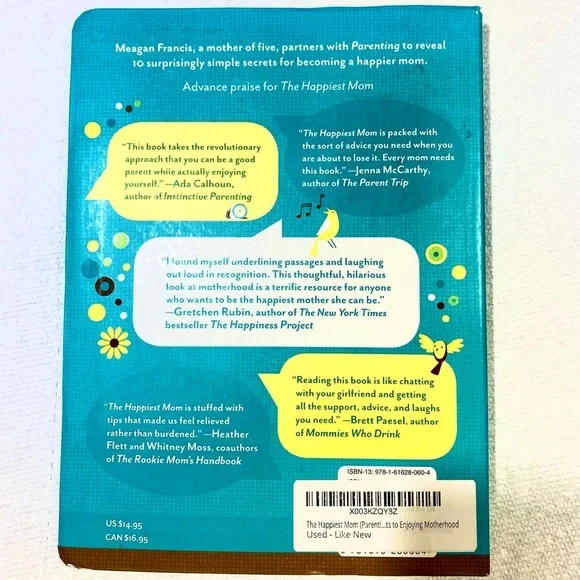 The Happiest Mom Book by Megan Francis & Parenting Magazine. Great Gift Idea! - Picture 8 of 10
